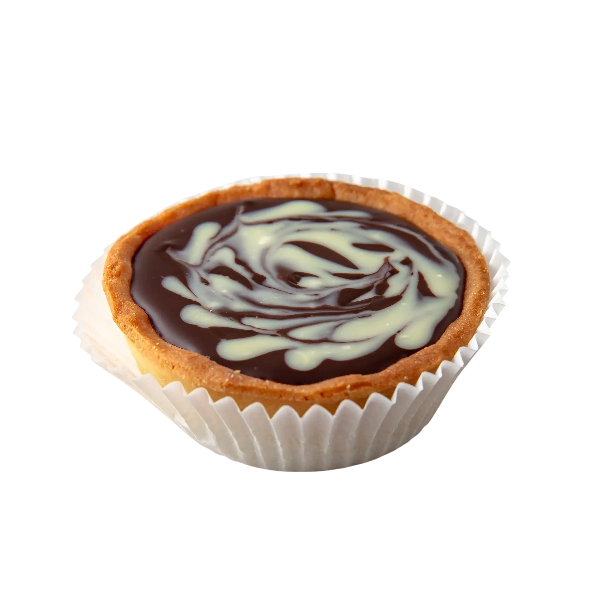 Mini tartlet with chocolate