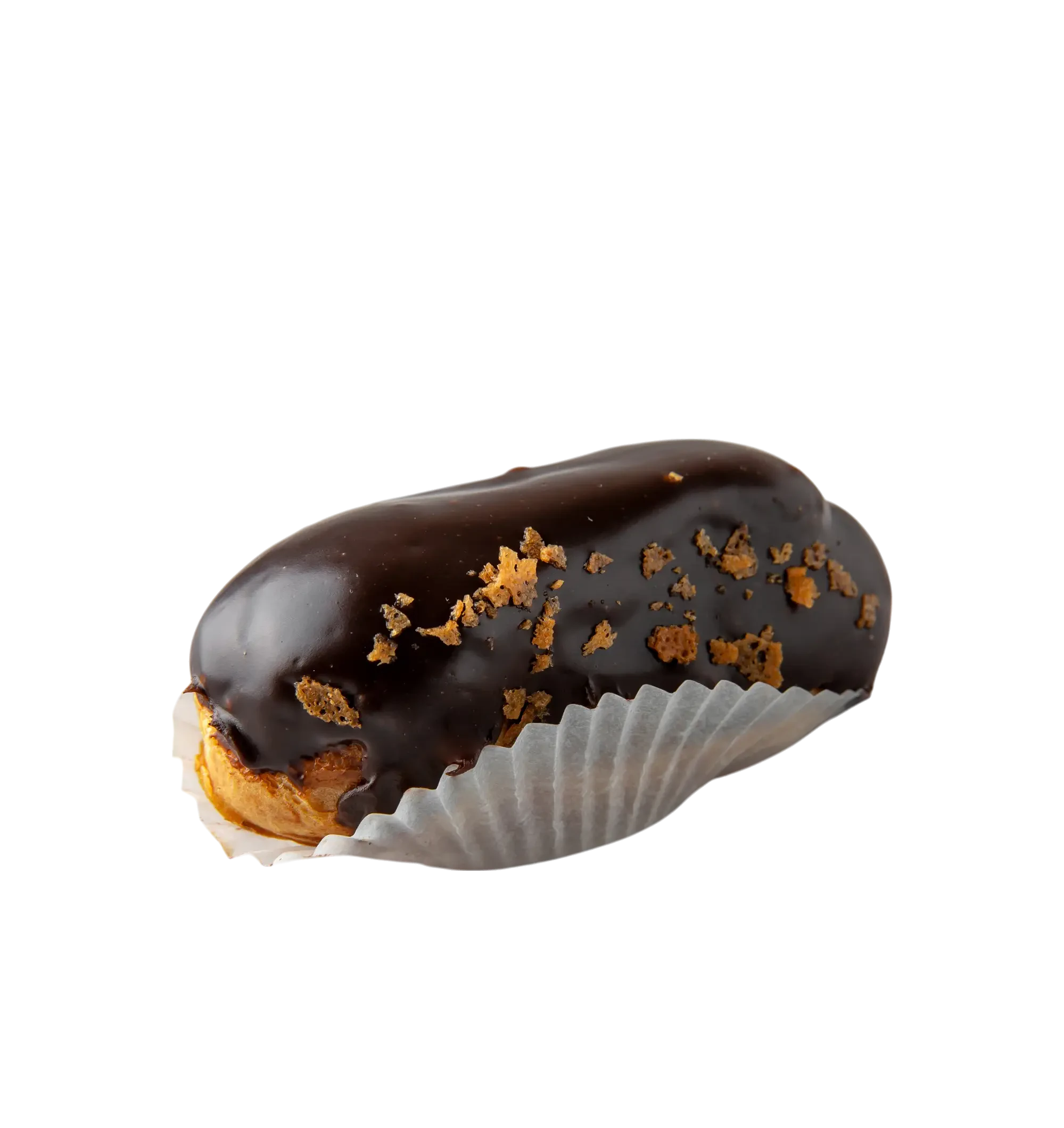 Chocolate mini eclair