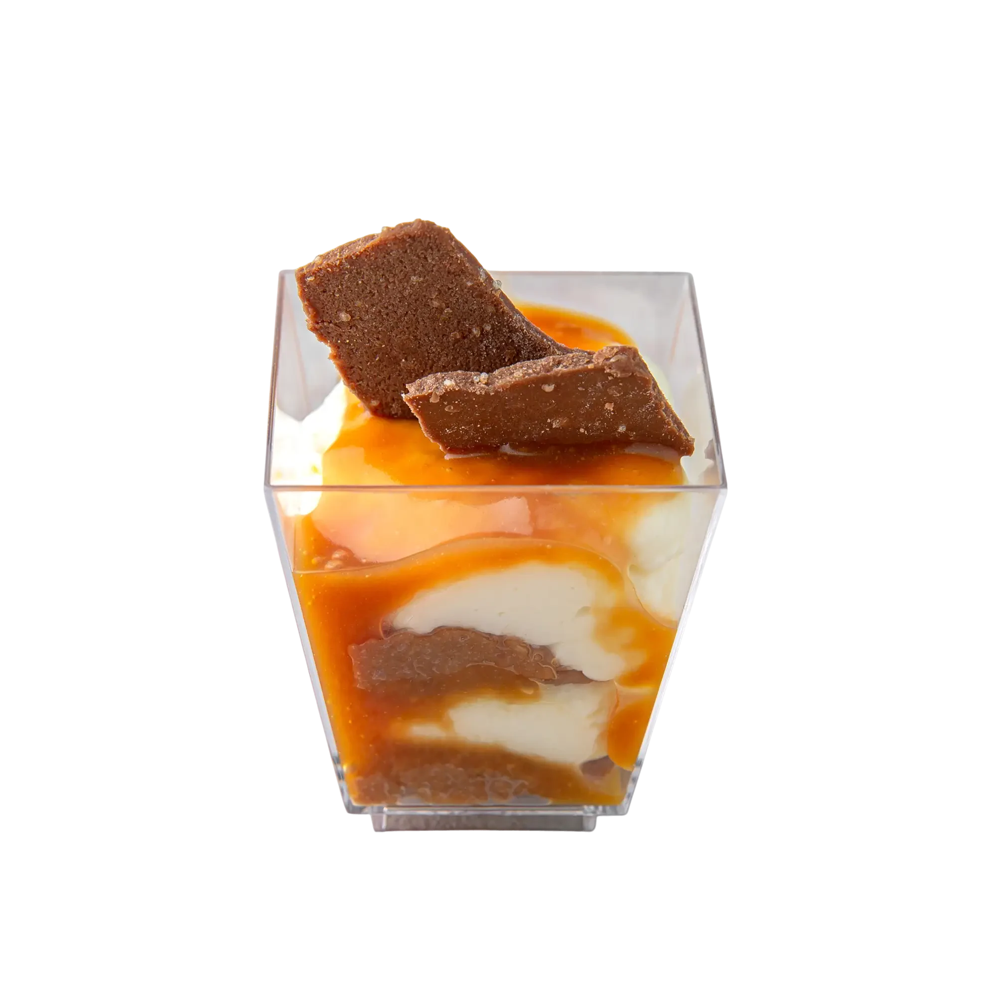 Verrine "Cheesecake-caramel"